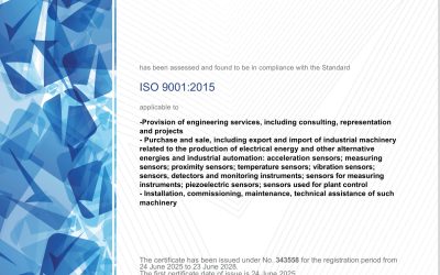 ISO 9001:2015 and ISO45001:2018 Official Certifications